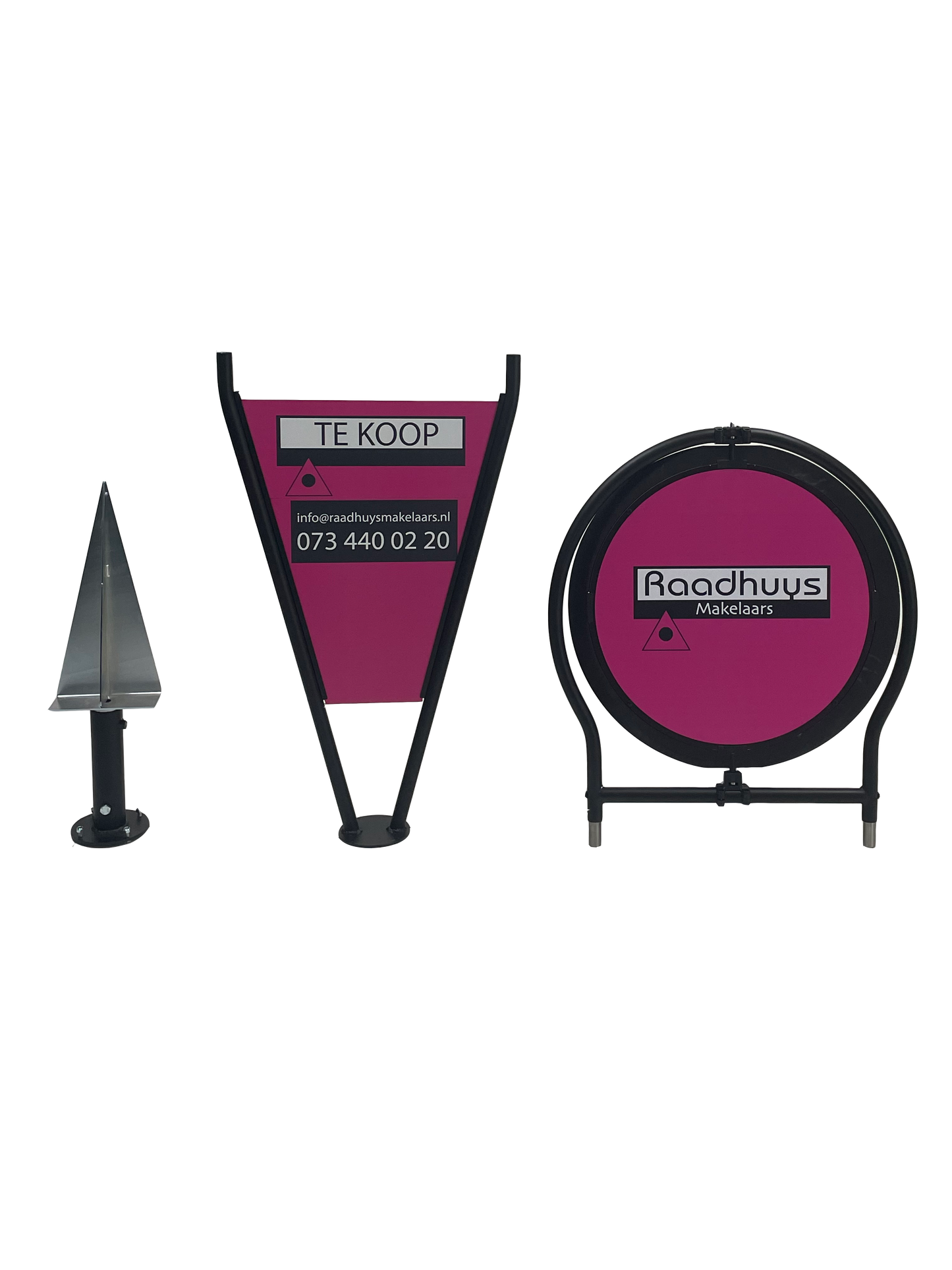 Draaiende Rotator Pointer in twee delen die uit elkaar is gehaald