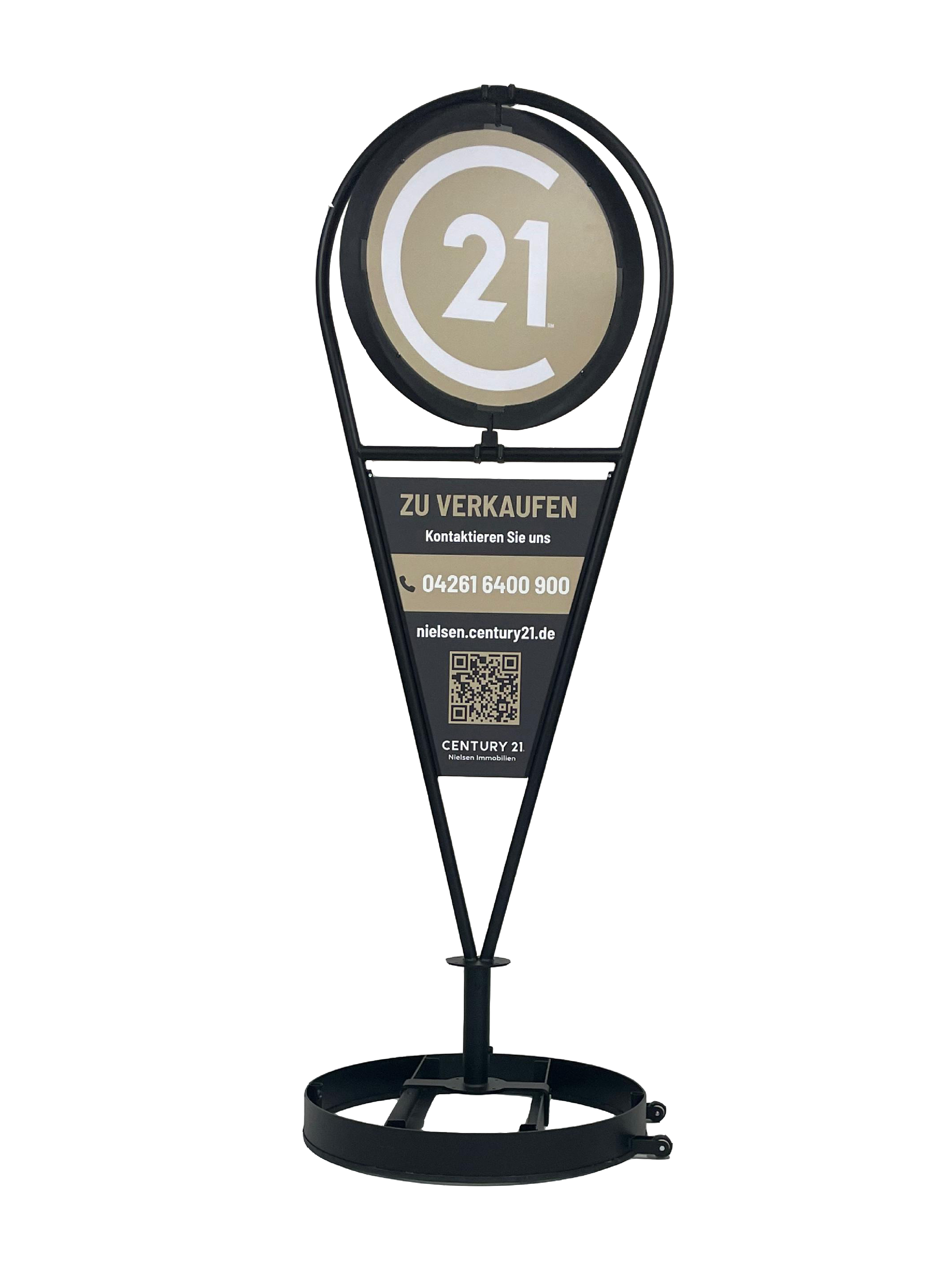 Draaiend Reclamebord Century21