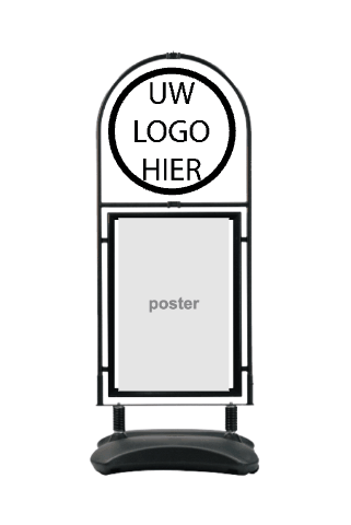 Rotator met watervoet + Full Color geprint (bv:logo)